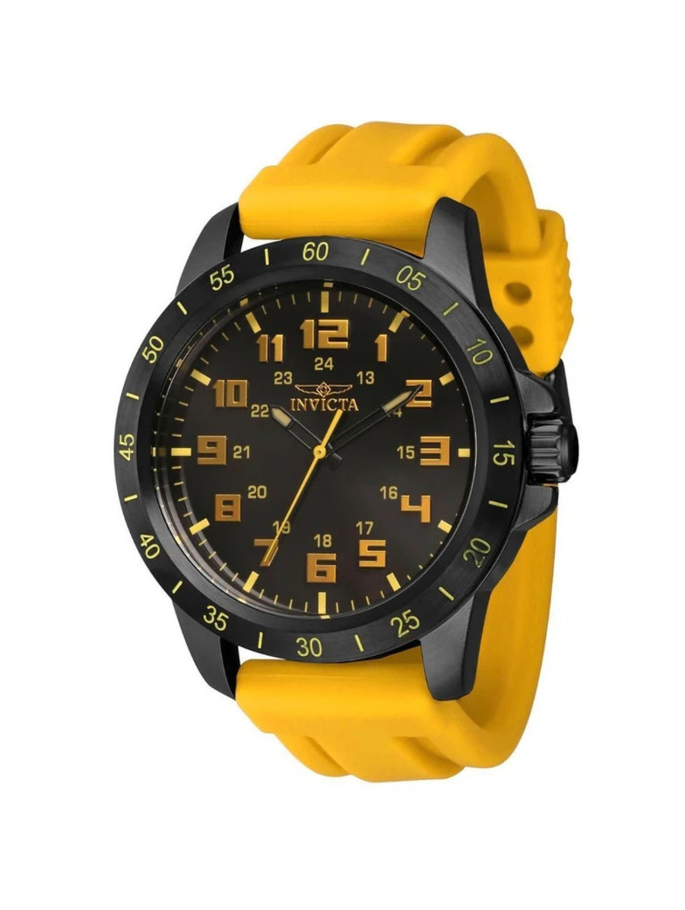 Invicta Pro Diver Stratus Men’s Watch 45mm Black & Yellow Model 40006 (30)